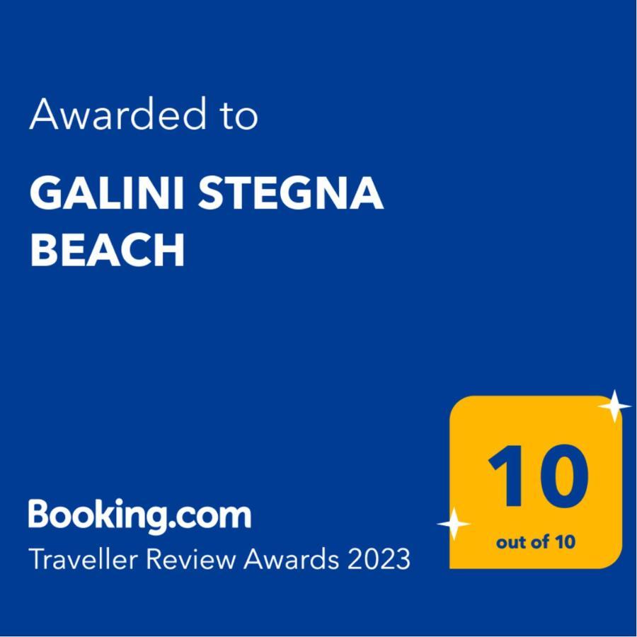 Galini Stegna Beach Archangelos  Dış mekan fotoğraf