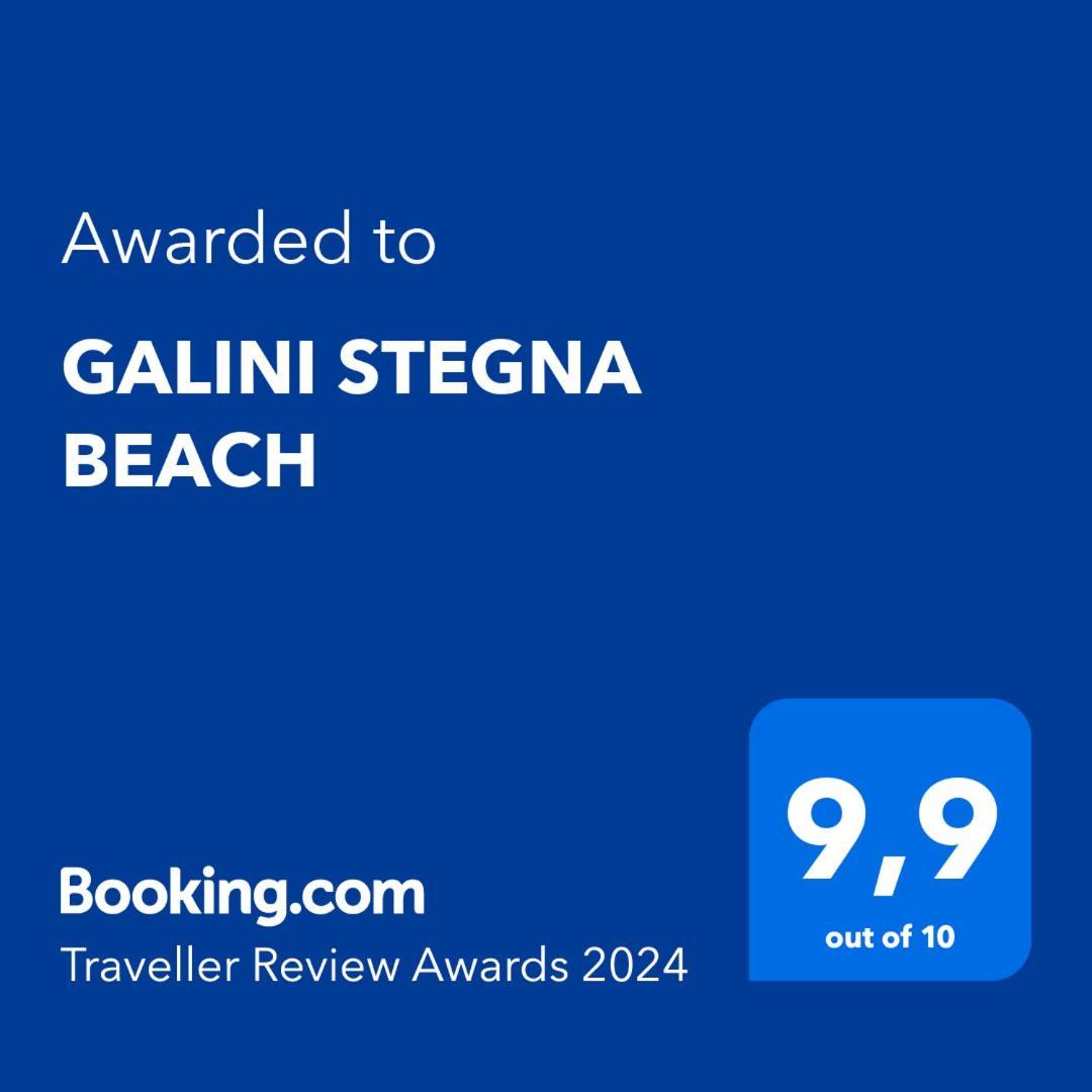 Galini Stegna Beach Archangelos  Dış mekan fotoğraf